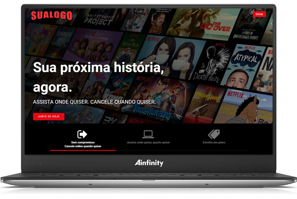 Script Para Filmes Online Administrável - Clone Netflix | Piv-Web - A